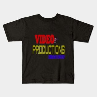 Video Productions Design Kids T-Shirt